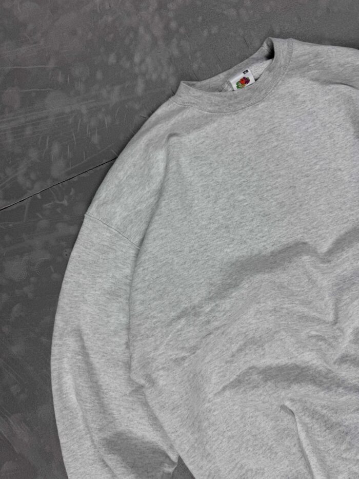 Vintage FOTL 90s boxy blank crewneck (L/XL) - obrazek 3