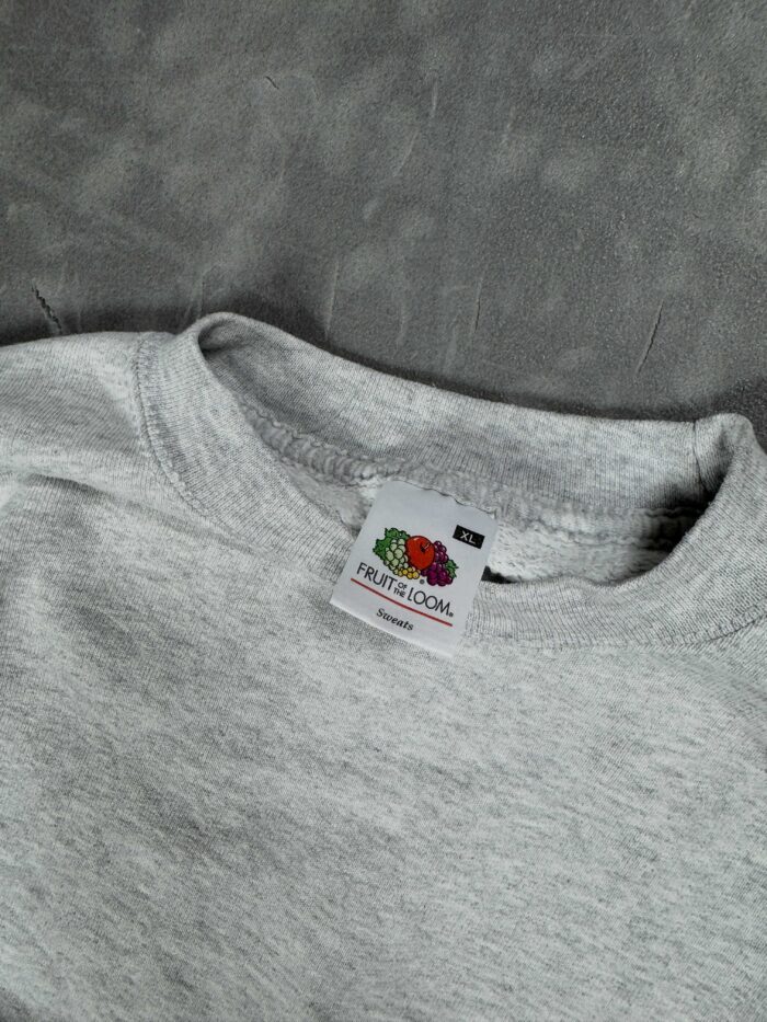 Vintage FOTL 90s boxy blank crewneck (L/XL) - obrazek 4