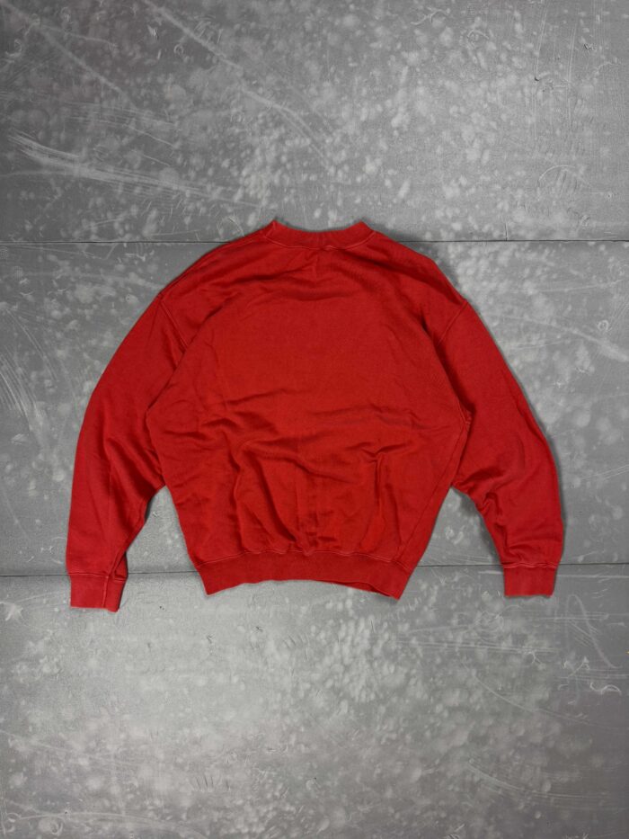 Vintage boxy Benetton crewneck 90s haft (S/M) - obrazek 2