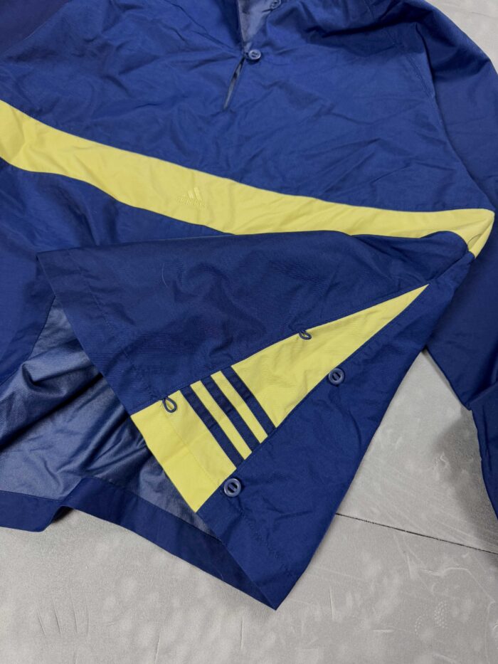 Vintage Adidas 90s windbreaker kurtko-bluza (L) - obrazek 5