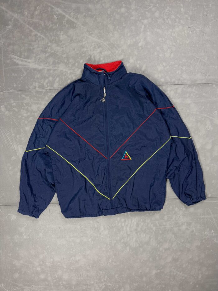 Le Coq Sportif windbreaker kurtka boxy oversize 90s (L/XL)