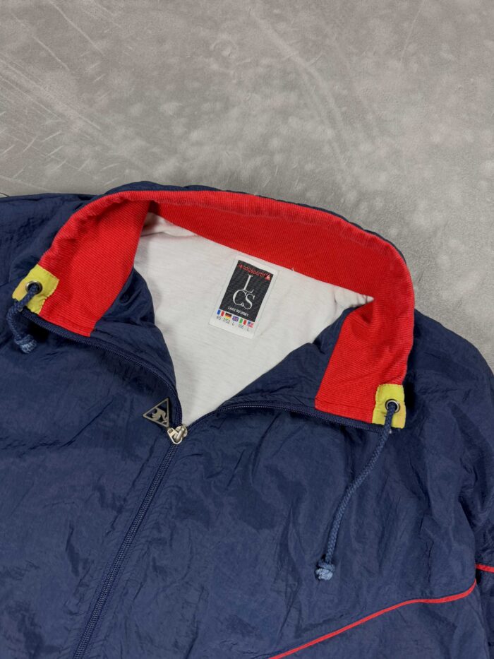 Le Coq Sportif windbreaker kurtka boxy oversize 90s (L/XL) - obrazek 5