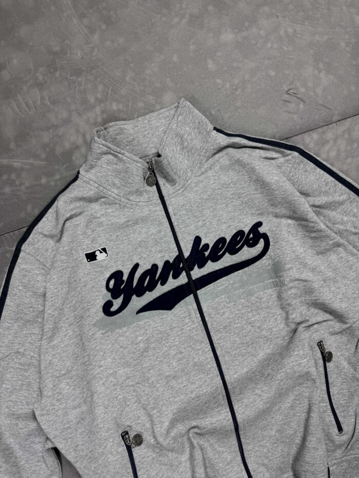 Vintage New York Yankess 90s zip bluza (L) - obrazek 3