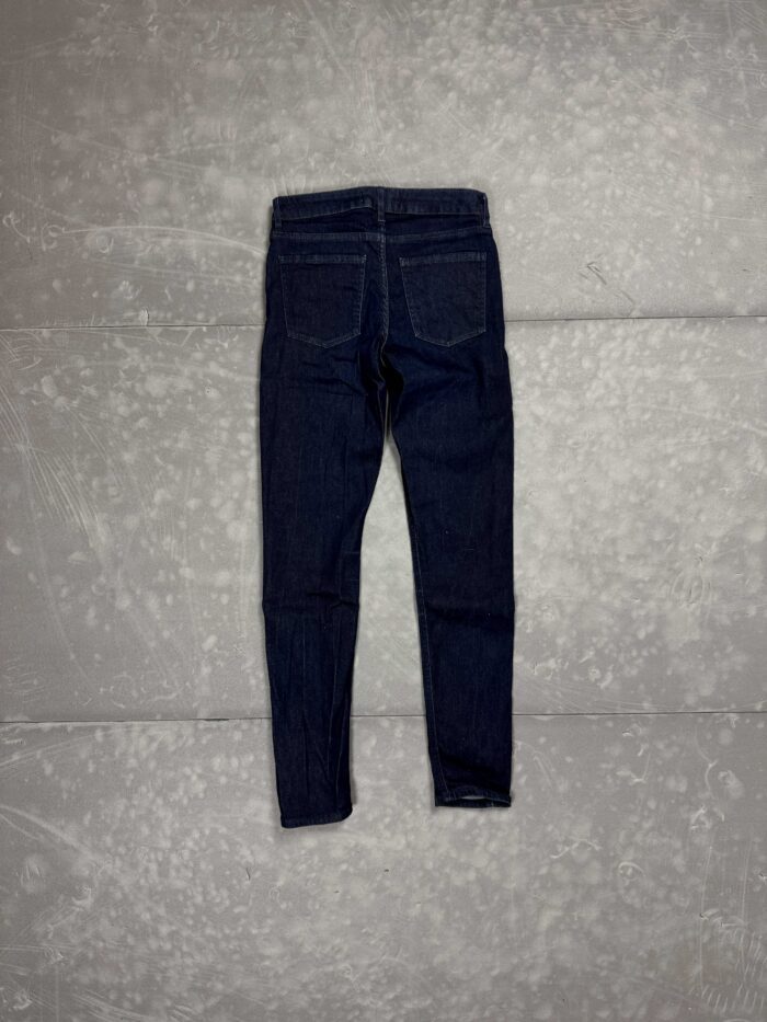 Acne Studios navy denim spodnie jeasnowe slim fit (XS/S) - obrazek 2