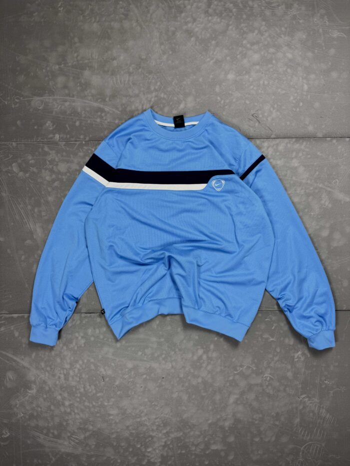 Vintage Nike y2k crewneck bluza z haftem oversize (L/XL)