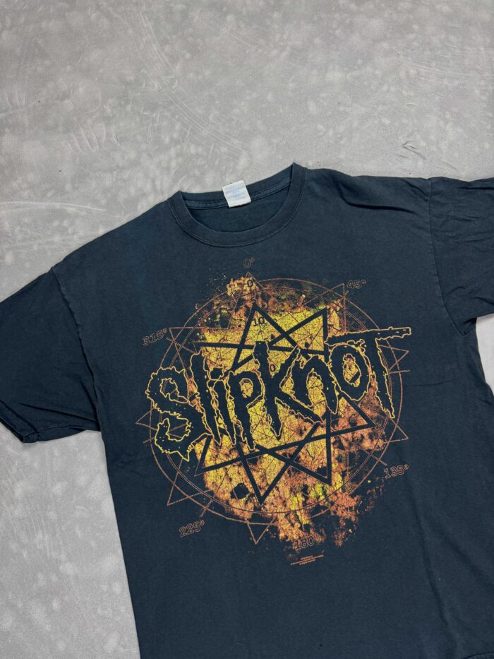 Vintage y2k Slipknot washed T-shirt (L) - obrazek 3