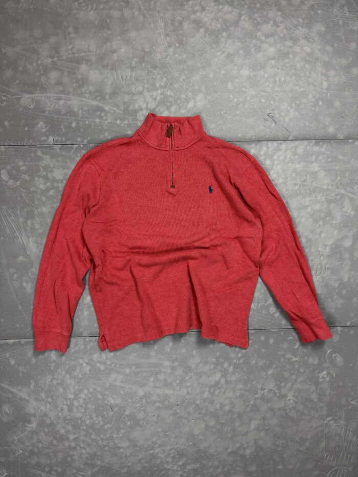 Ralph Lauren 1/4 zip turtleneck sweter (M/L)