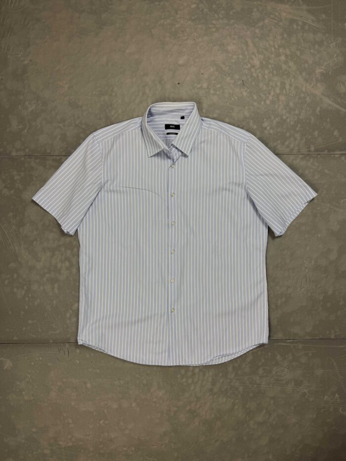 Hugo Boss elegancka koszula w paski oversize (L/XL)
