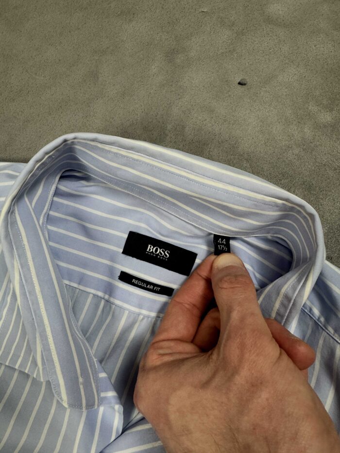Hugo Boss elegancka koszula w paski oversize (L/XL) - obrazek 4