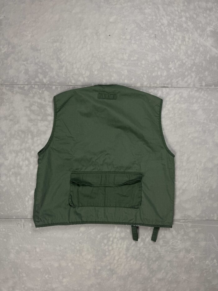 Vintage y2k military vest kamizelka boxy (L) - obrazek 2