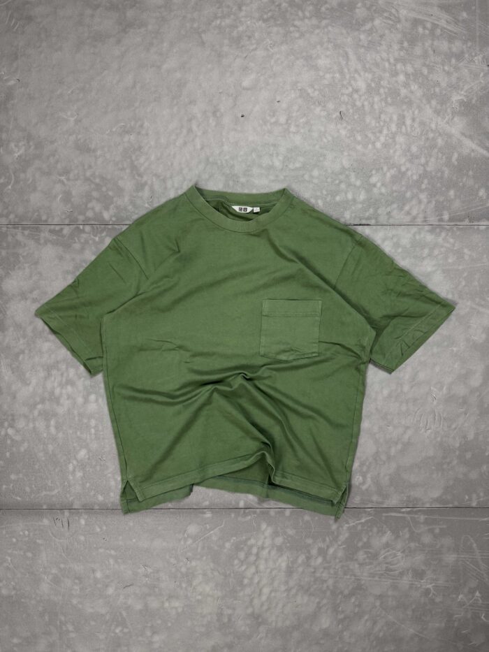 Uniqlo pocket T-shirt washed boxy y2k (S/M)