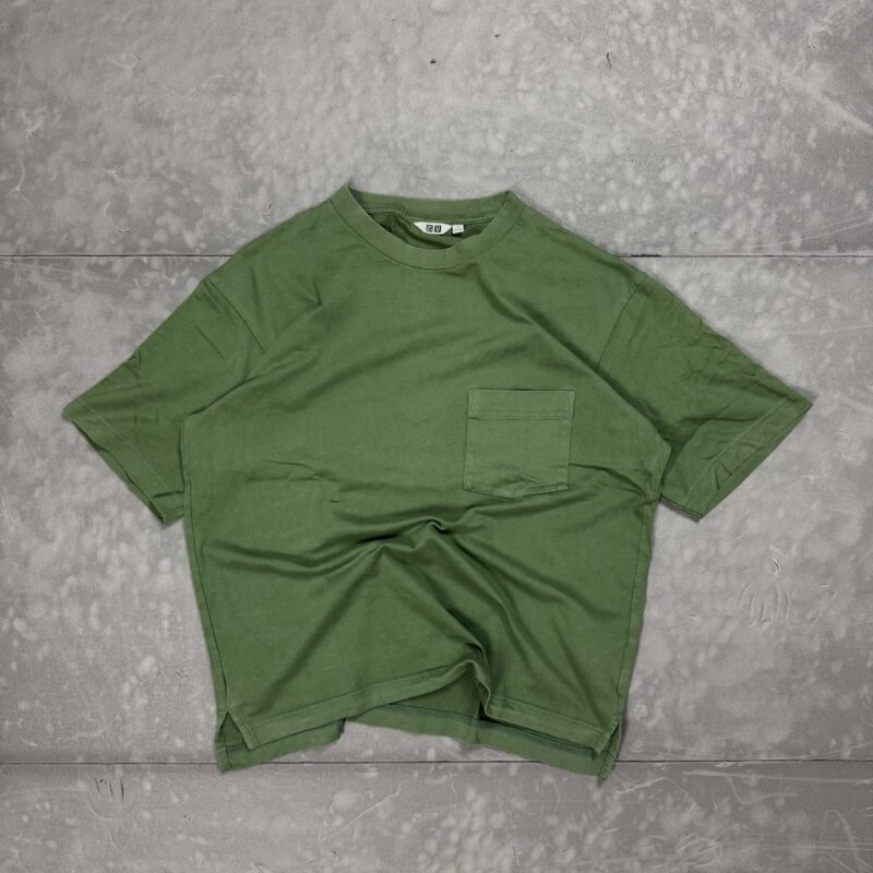 Uniqlo pocket T-shirt washed boxy y2k (S/M)