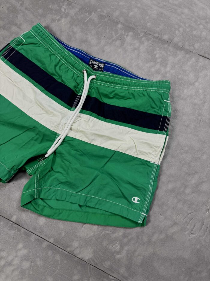 Champion streetwear szorty kąpielówki krótkie spodenki retro (M/L) - obrazek 3