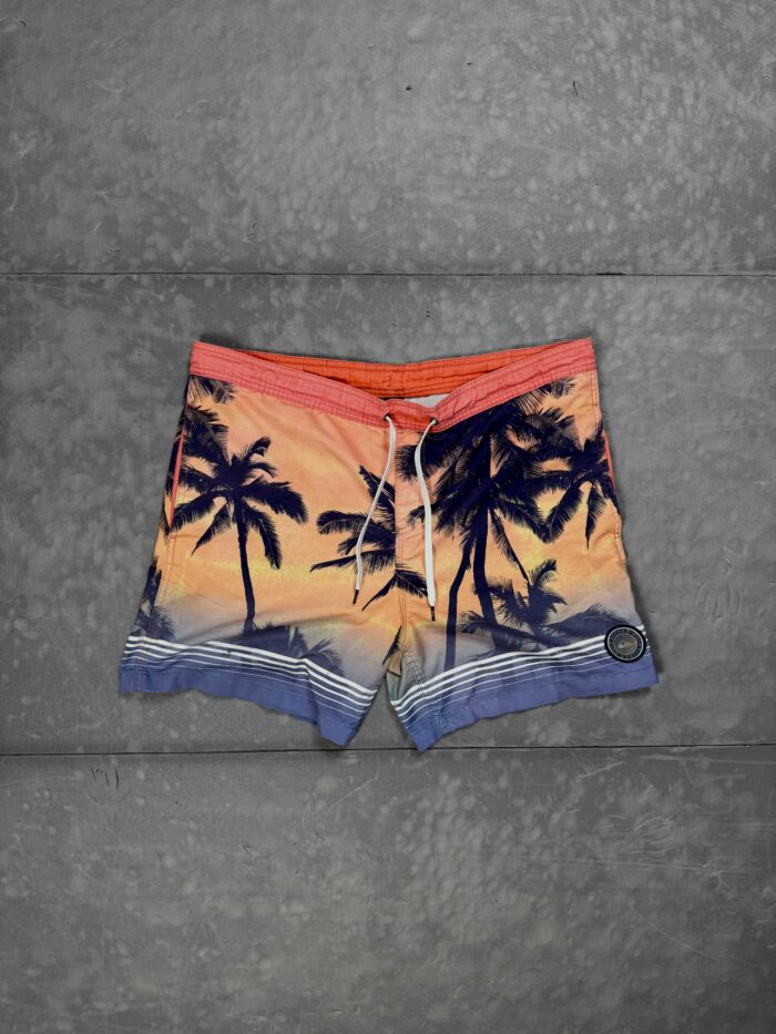 Quiksilver szorty kąpielówki krótkie spodenki hawajskie y2k (L)