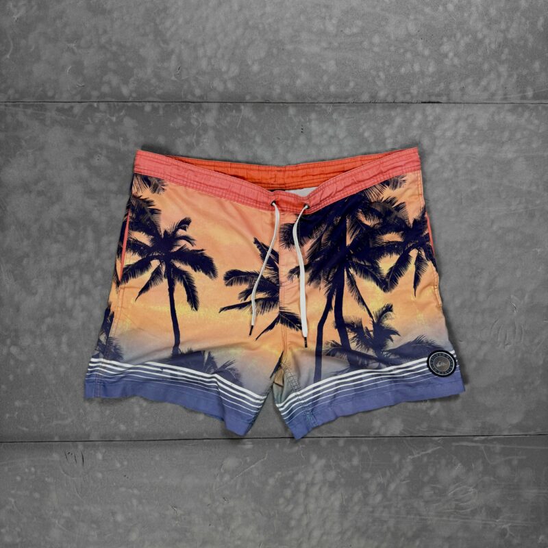 Quiksilver szorty kąpielówki krótkie spodenki hawajskie y2k (L)