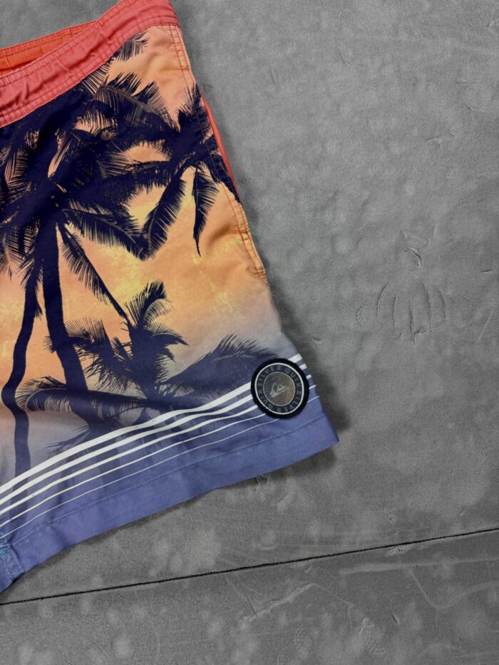 Quiksilver szorty kąpielówki krótkie spodenki hawajskie y2k (L) - obrazek 3