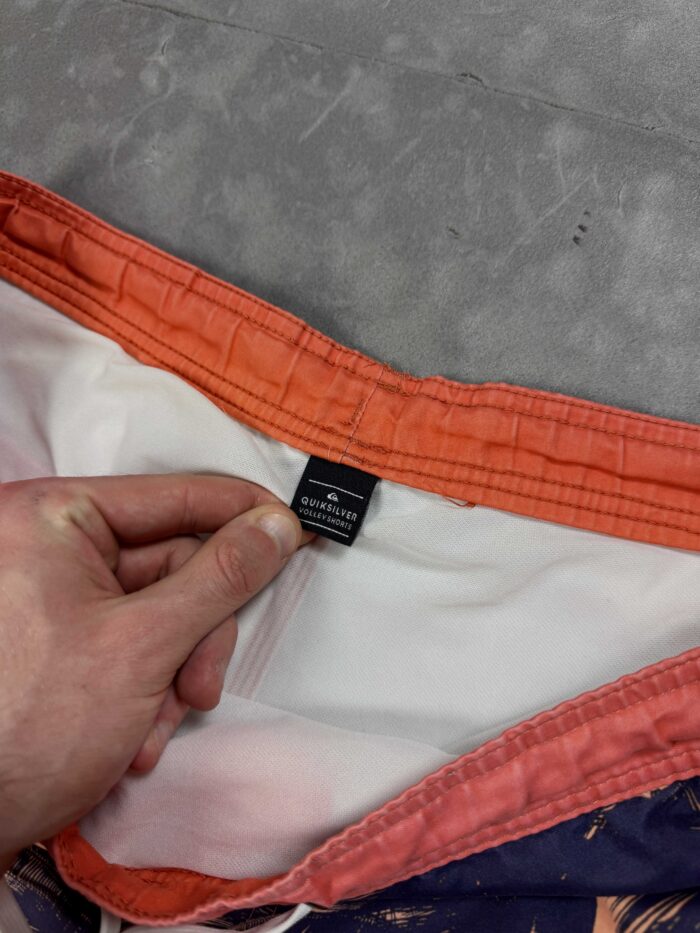 Quiksilver szorty kąpielówki krótkie spodenki hawajskie y2k (L) - obrazek 4