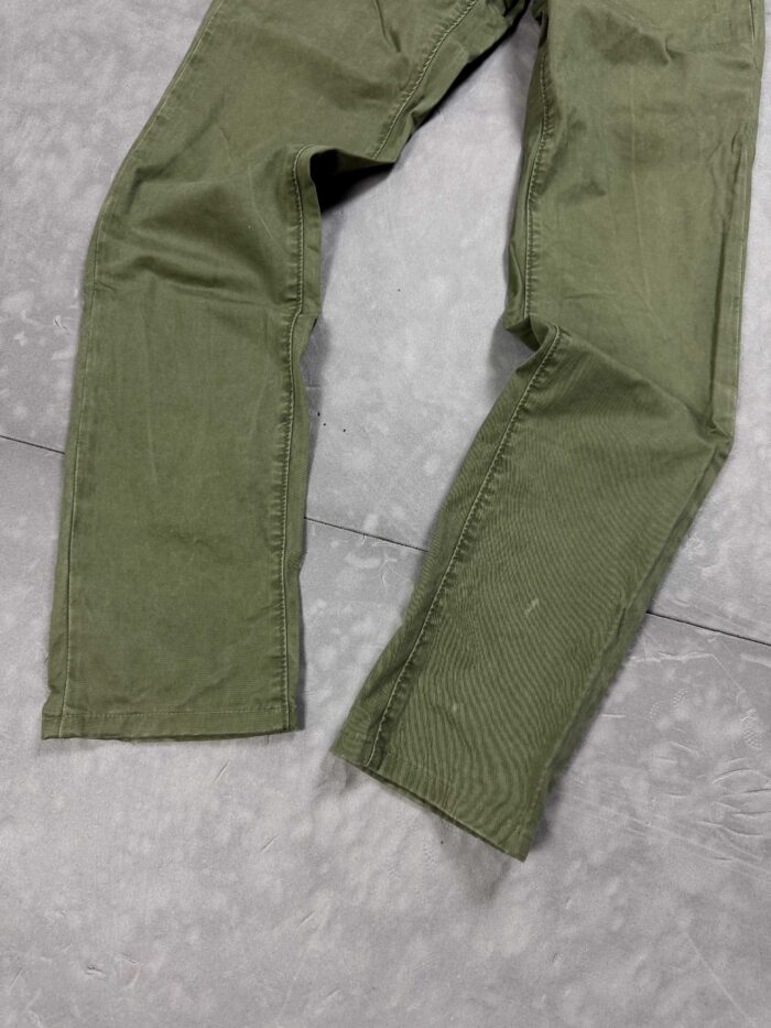 Levi's 511 zielone spodnie jeansowe denim y2k (30x34) - obrazek 6