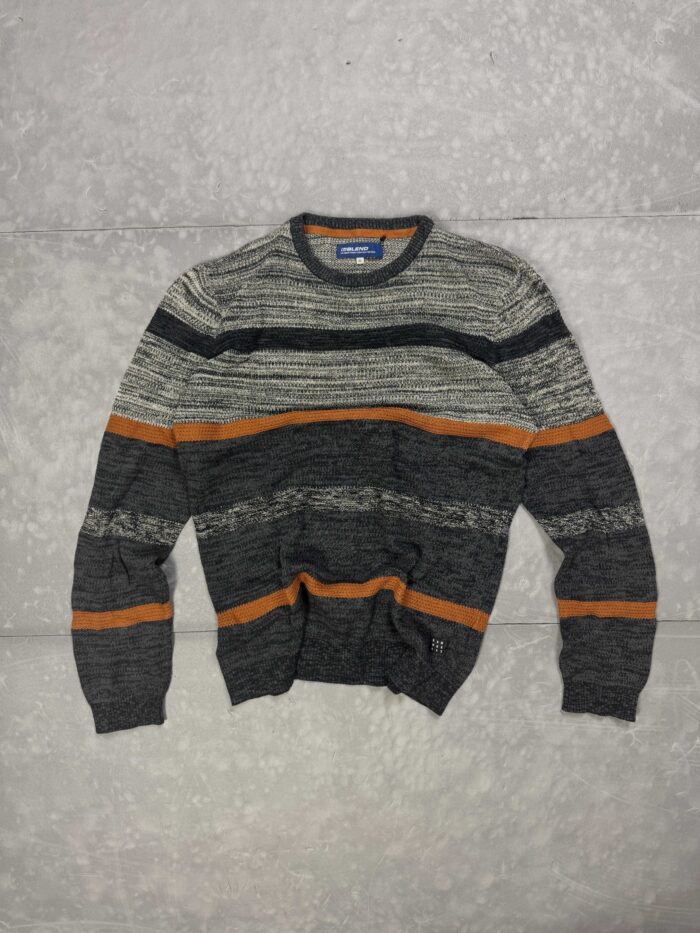 Vintage Blend oversize sweter w paski y2k (L/XL)