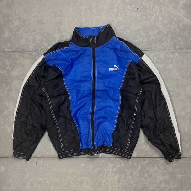 Vintage Puma windbreaker streetwear 90s boxy (M/L)