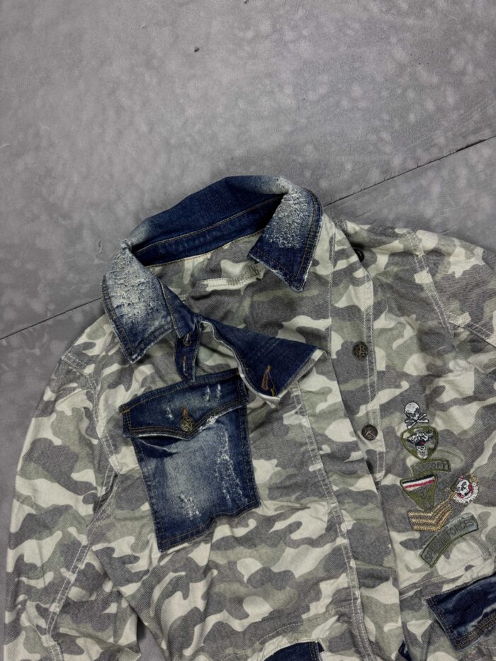 G-star RAW denim kurtka jeansowa streetwear 90s y2k (L) - obrazek 3