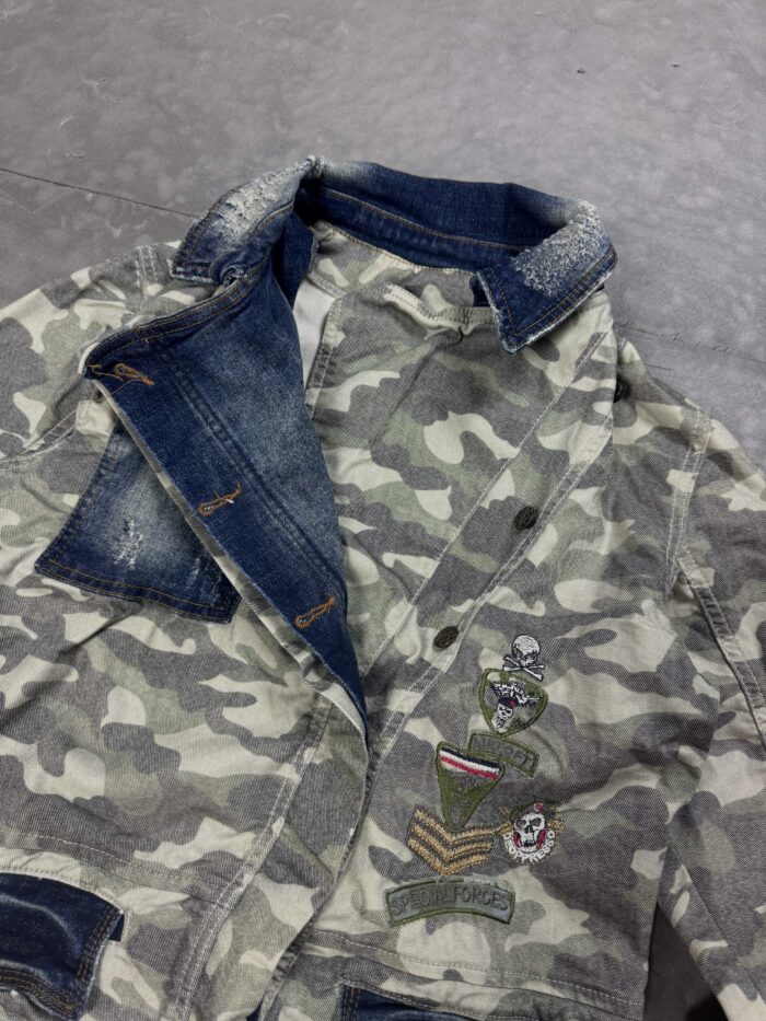 G-star RAW denim kurtka jeansowa streetwear 90s y2k (L) - obrazek 4