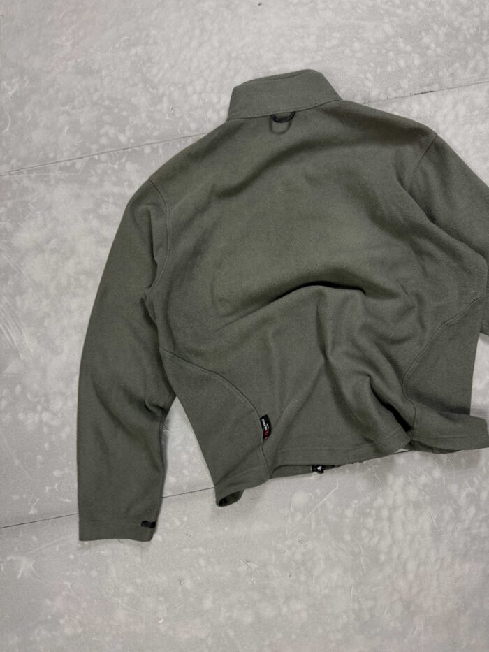 Jack Wolfskin khaki outdoor polarek zip y2k (M) - obrazek 4