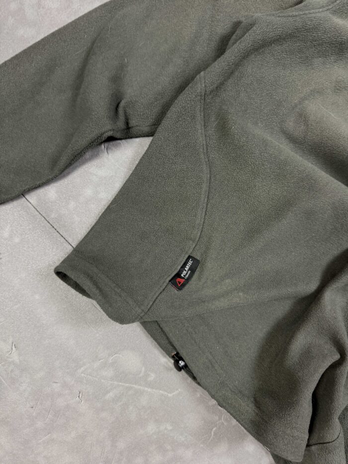 Jack Wolfskin khaki outdoor polarek zip y2k (M) - obrazek 5
