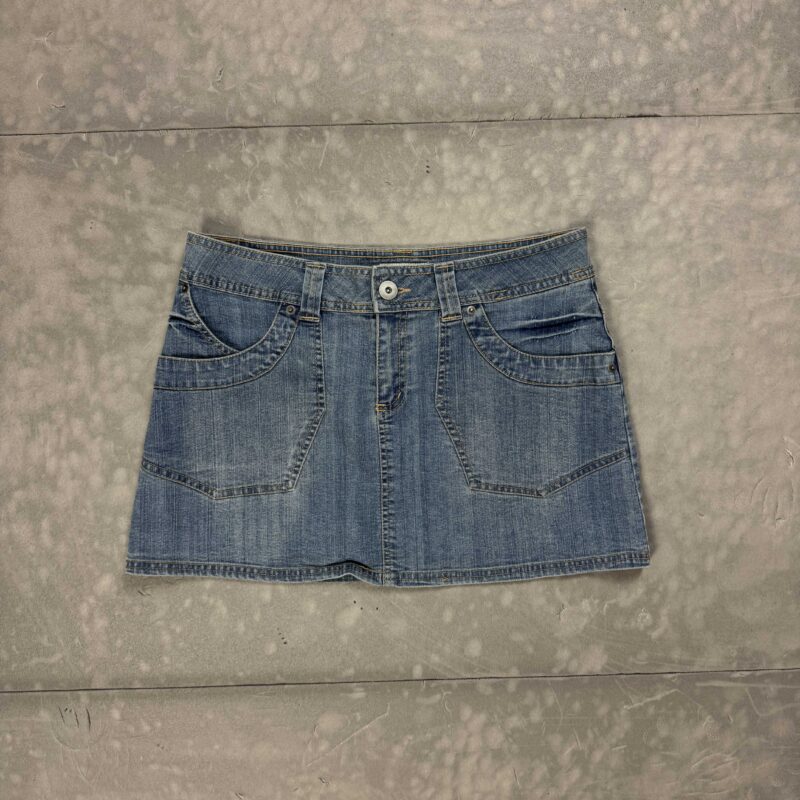 Vintage basic krótka spódniczka y2k (S/M)