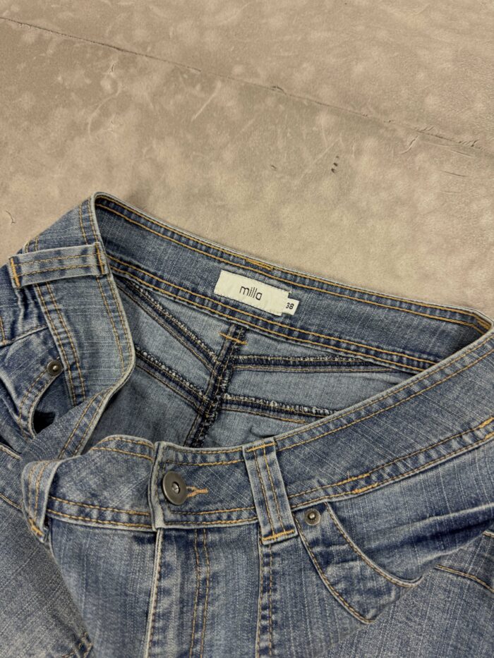 Vintage basic krótka spódniczka y2k (S/M) - obrazek 5