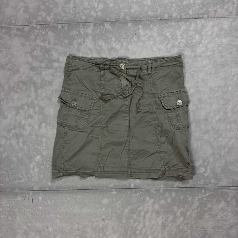 Vintage y2k cargo khaki spódniczka (S/M)