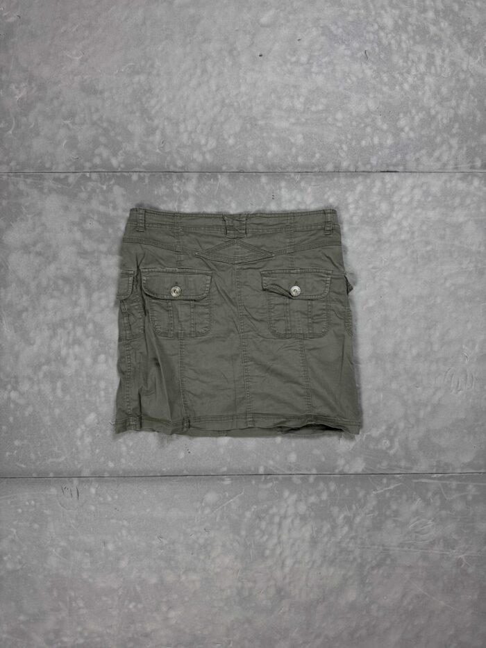 Vintage y2k cargo khaki spódniczka (S/M) - obrazek 2