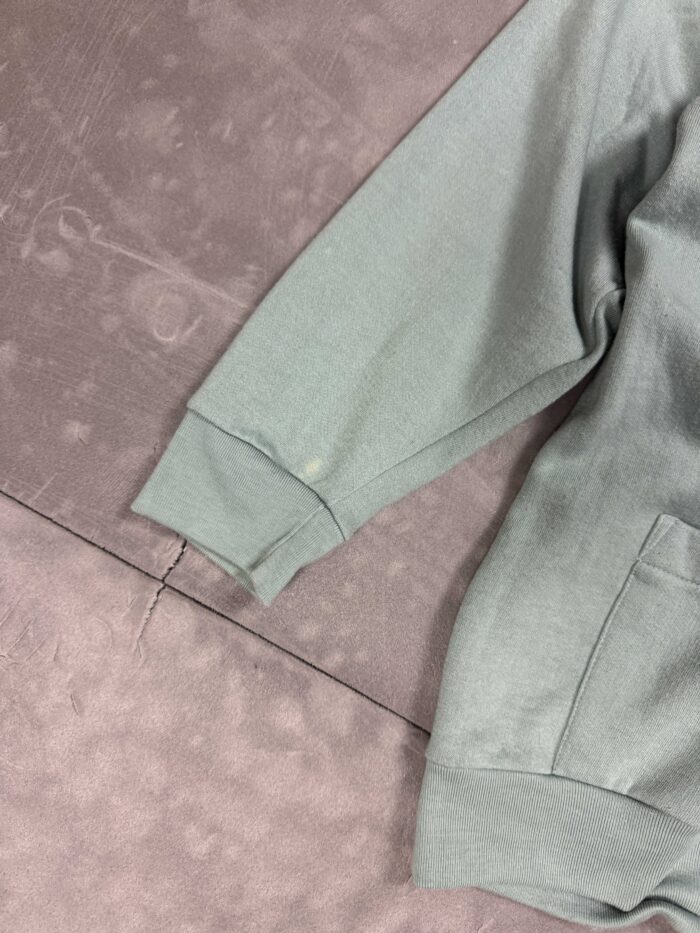 Vintage oversize kardigan miętowy y2k zapinany (M/L) - obrazek 7