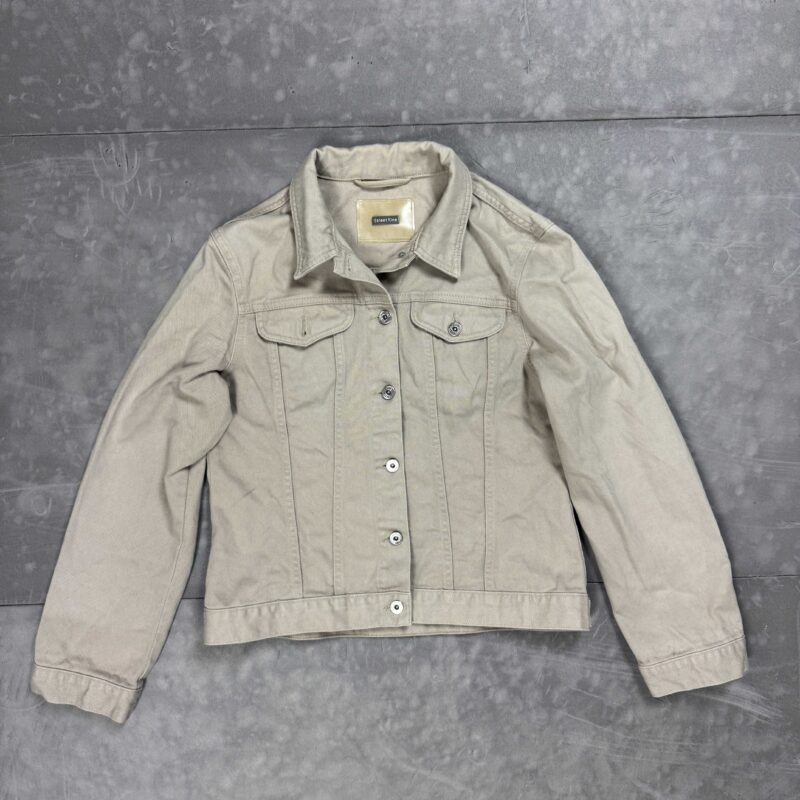 Street One washed jeans denim jacket retro kurtka (M)