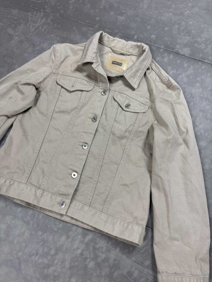 Street One washed jeans denim jacket retro kurtka (M) - obrazek 3