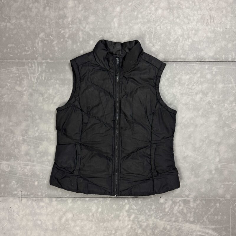 Kamizelka kurtka puchowa czarna vest (S/M)