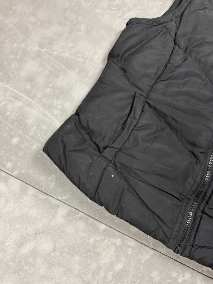 Kamizelka kurtka puchowa czarna vest (S/M) - obrazek 4