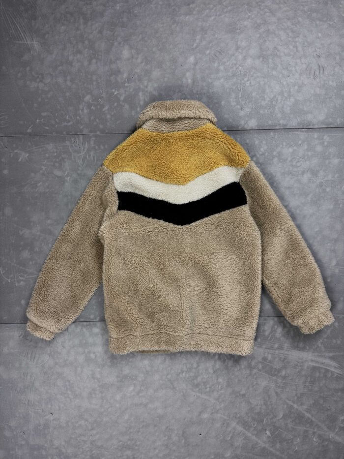 Bershka zapinana kurtka zimowa z futerkiem (XS/S) - obrazek 2