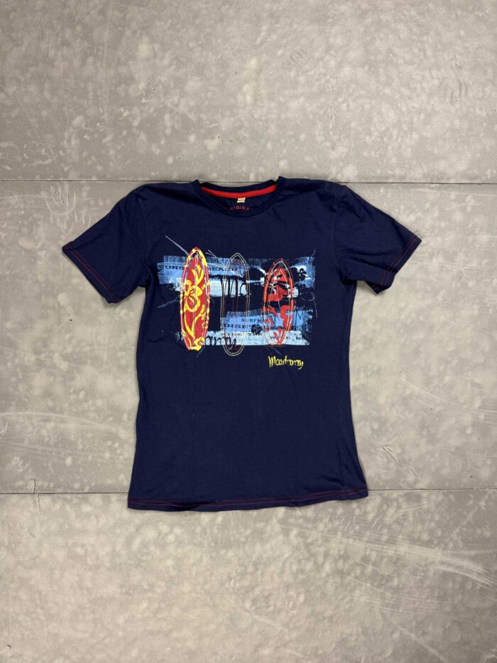 T-shirt koszulka z dużym nadrukiem retro (XS/S)