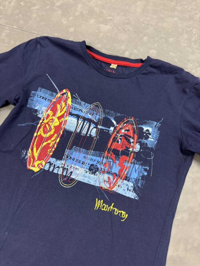T-shirt koszulka z dużym nadrukiem retro (XS/S) - obrazek 3