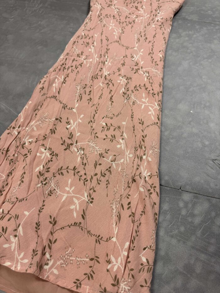 Vintage sukienka maxi w kwiaty coquette y2k (XS/S) - obrazek 4