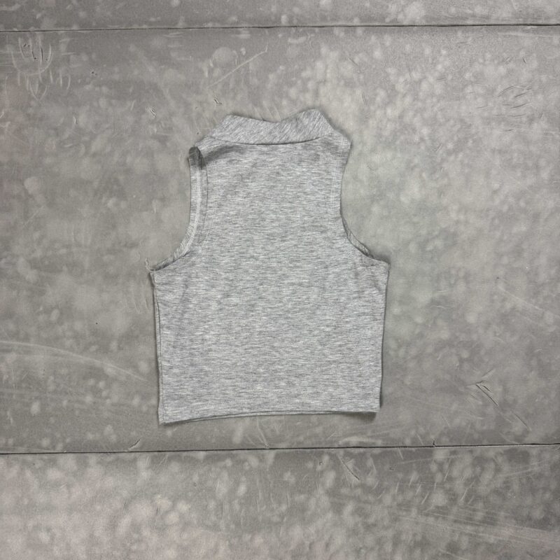 Szary top basic bluzka y2k (XS/S)