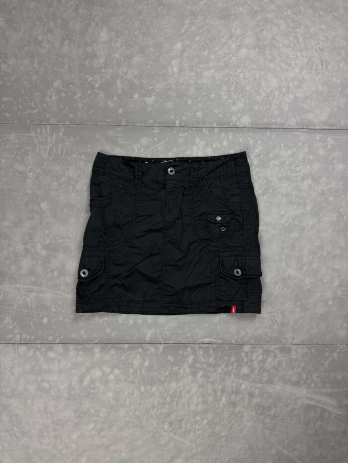 Cargo mini skirt spódniczka y2k 90s washed (S)