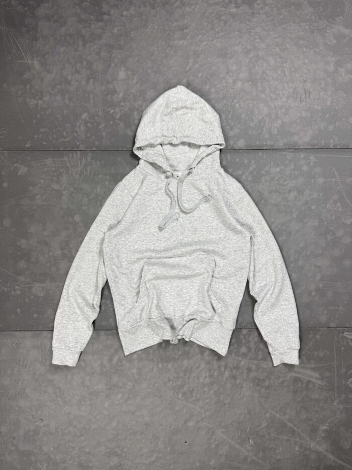 Sinsay blank hoodie szara bluza z kapturem (M)