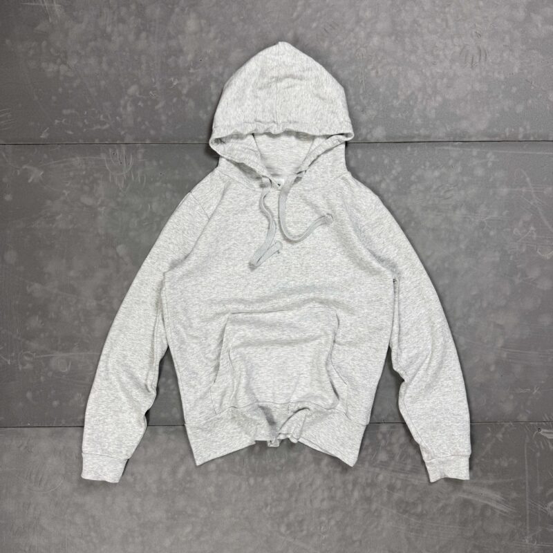 Sinsay blank hoodie szara bluza z kapturem (M)