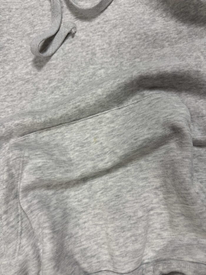 Sinsay blank hoodie szara bluza z kapturem (M) - obrazek 4