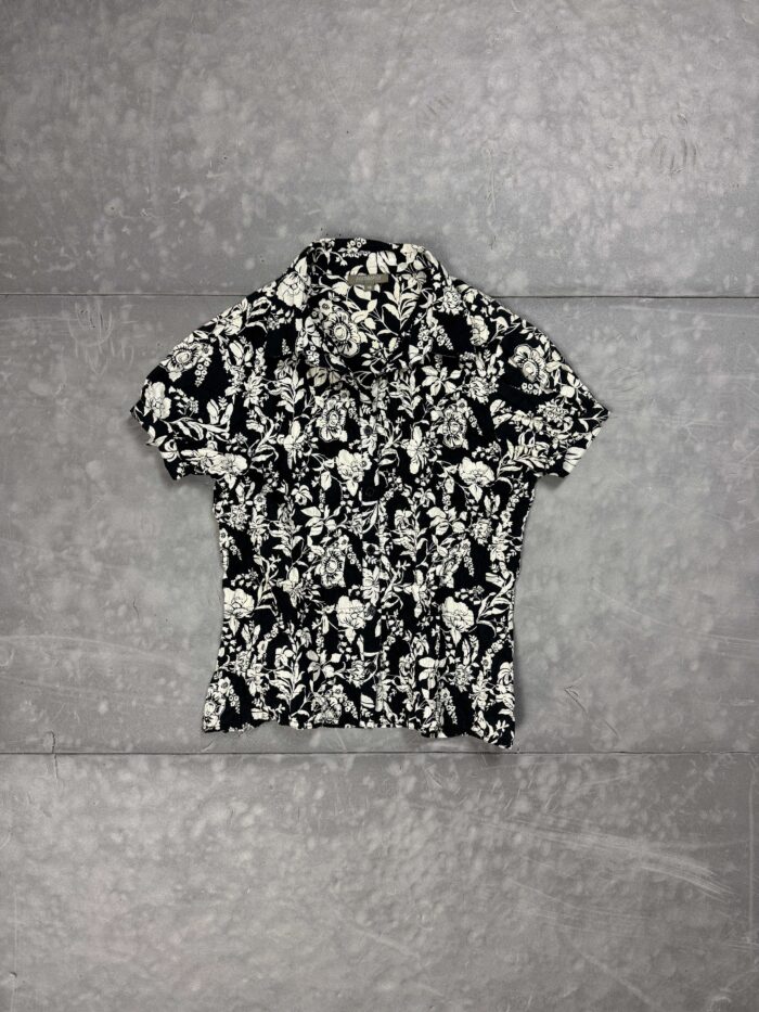 Koszula hawajska w kwiatki retro (S/M)