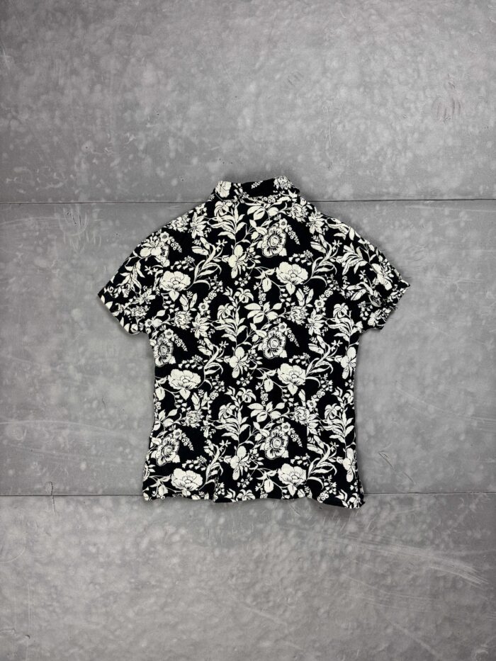 Koszula hawajska w kwiatki retro (S/M) - obrazek 3