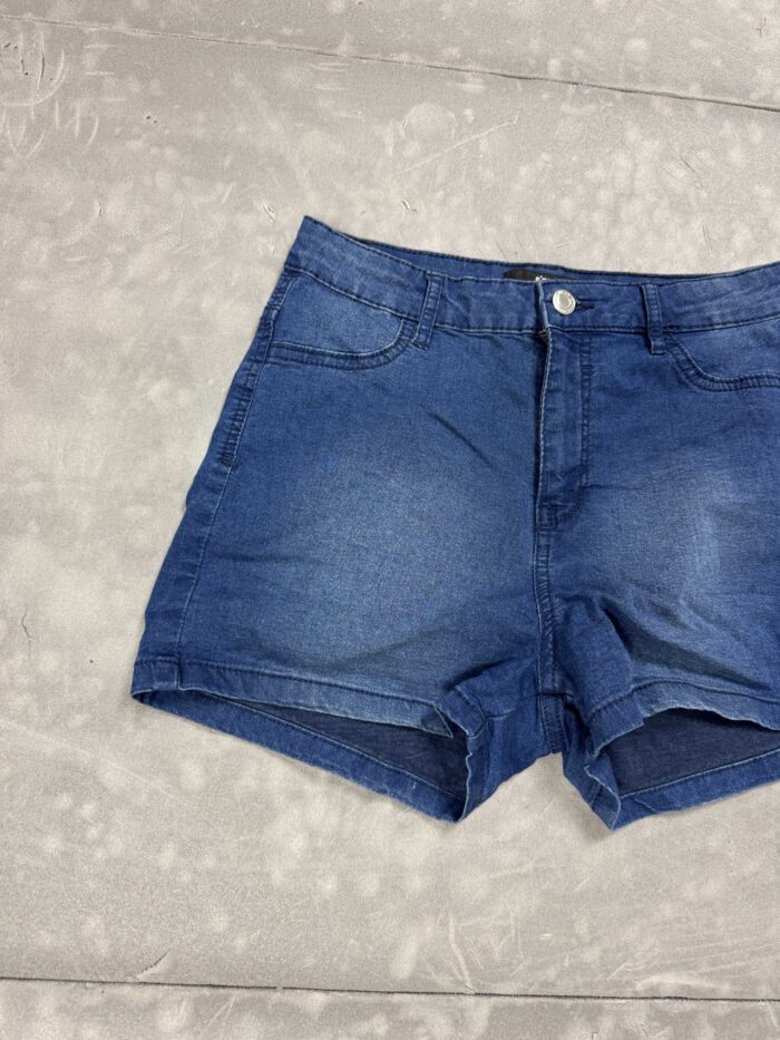 Niebieskie Sinsay jeansowe denim szorty (XS) - obrazek 4