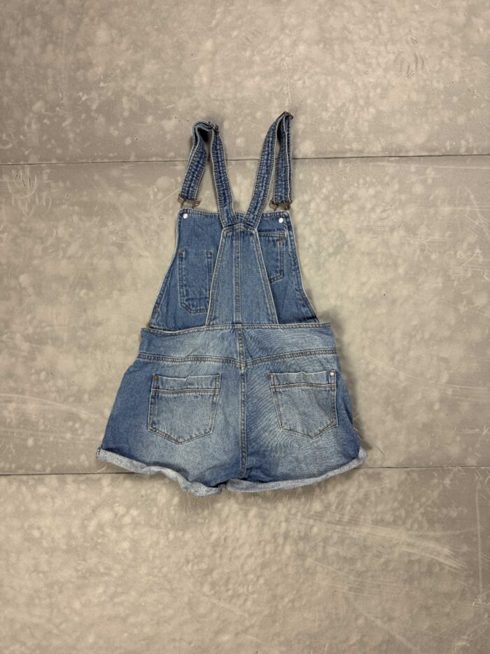Terranova jeansowe ogrodniczki denim retro 90s (XS) - obrazek 2